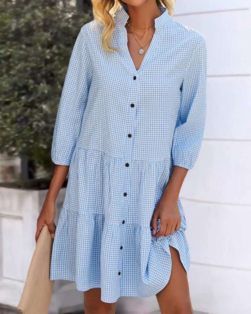 Luvik | Ruudullinen mekko