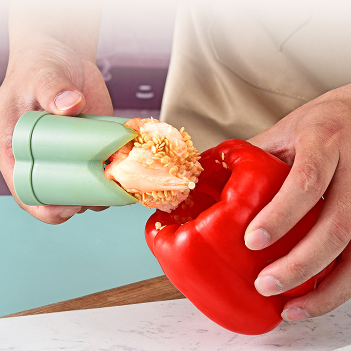 2-i-1 Frukt Paprika Kjerner | Luvikno