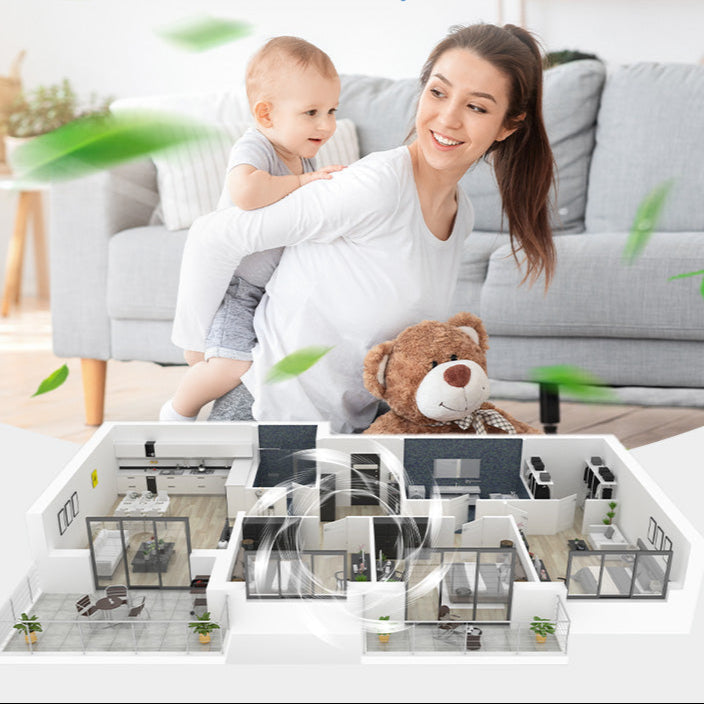 Luvikno | Éclat | Multifunksjonell Støvsuger – Kraftig – Stille – Elegant Design