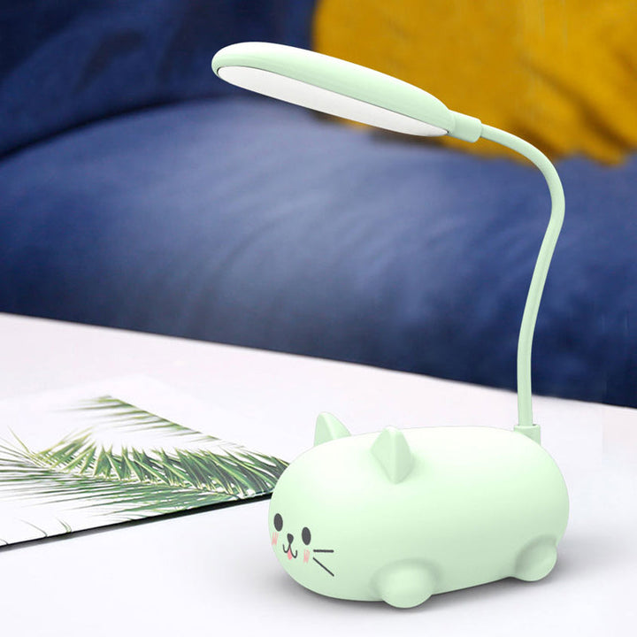 Cartoon Cat LED Skrivebordlampe | Luvikno