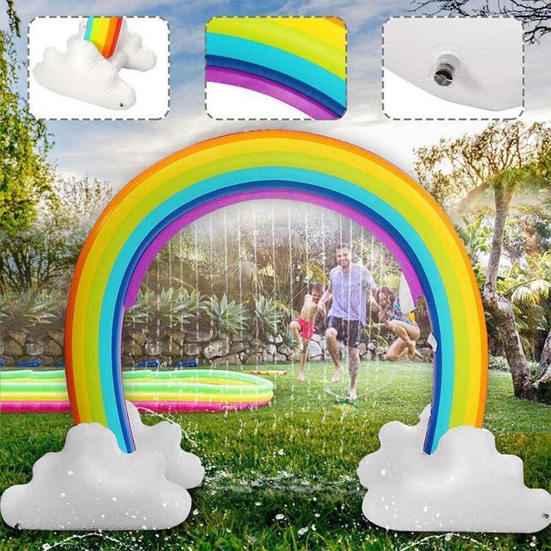 Rainbow Spray Bow Inflatable | Luvikno