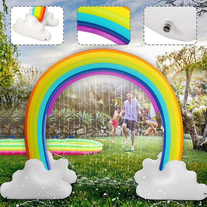 Rainbow Spray Bow Inflatable | Luvikno