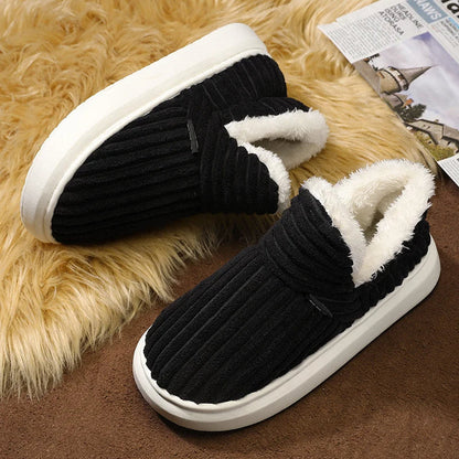 Luvik | Tossu - Ortopedinen tuki - Pehmeä ja mukava pohja - Pehmeä samettinen ulkonäkö