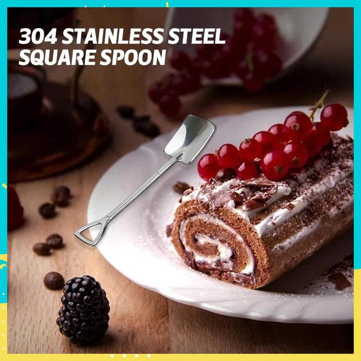 Kreativ Dessert Iskrem 304 Rustfritt Stål Spade Skje | Luvikno