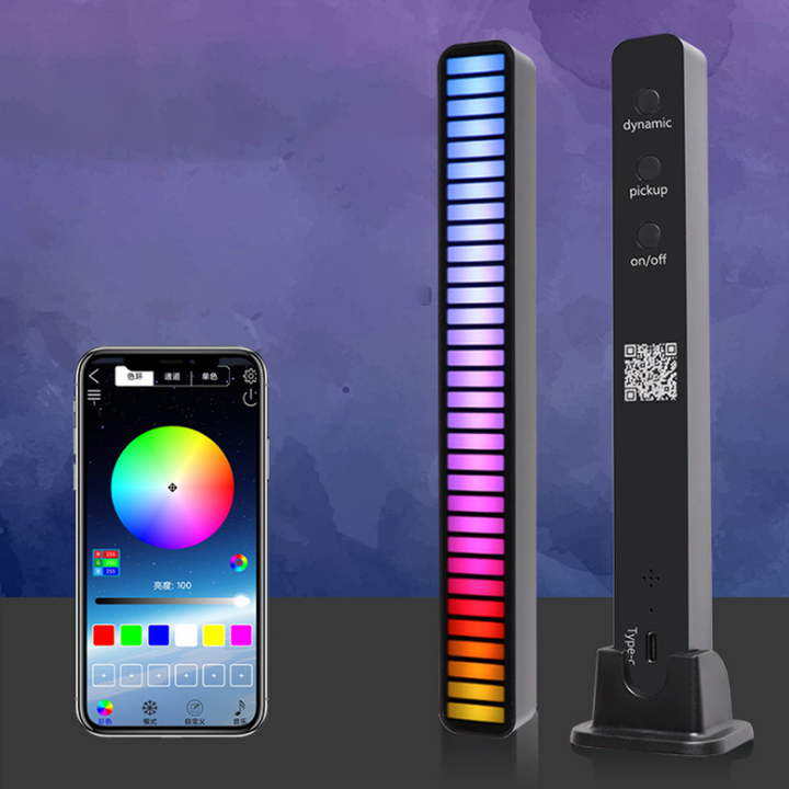 LumièRe Rythmique med Micro LED og stemmestyring | Luvikno