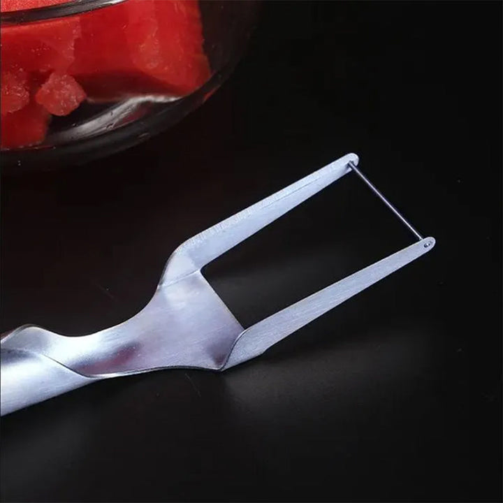 Vannmelon slicer gaffel 2 i 1 | Luvikno