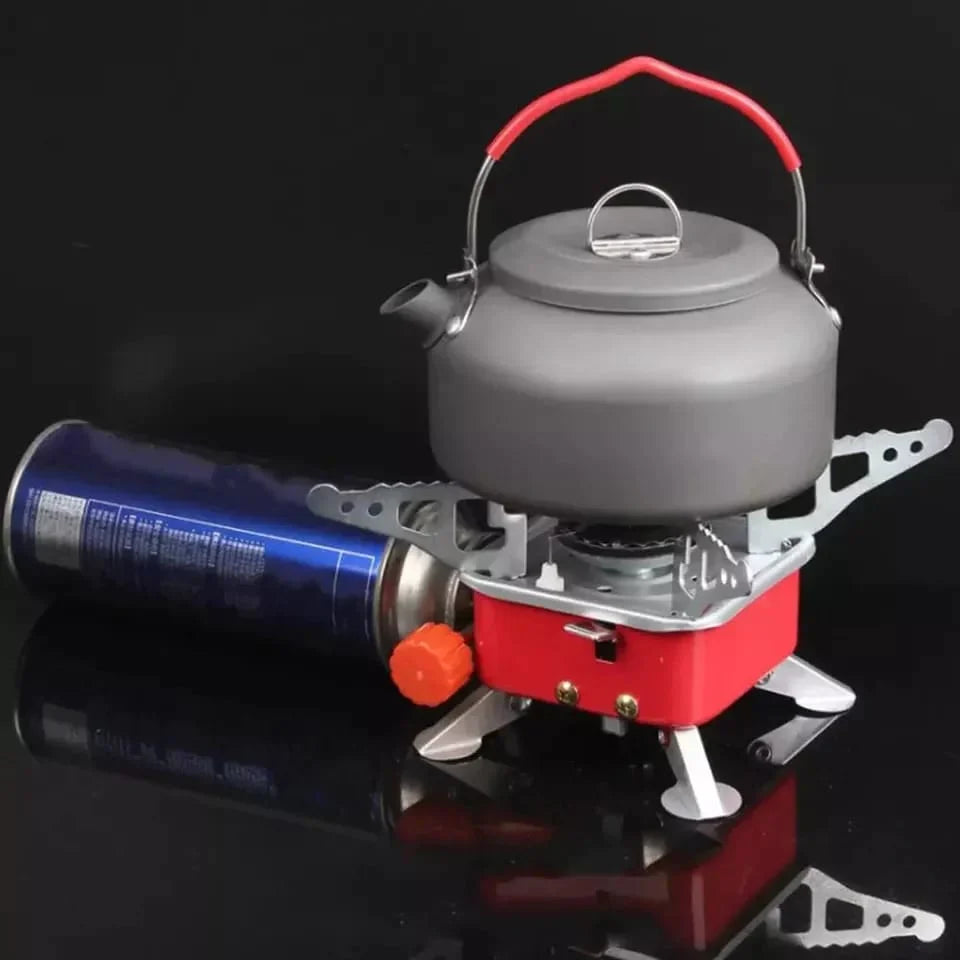 Transportabel gassovn Miniovn med gasspatron Luvikno
