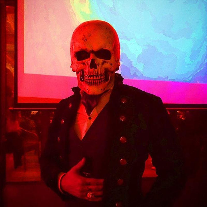 Luvikno | Skeleton Mask - Med denne vil du ha det mest skumle ansiktet i verden!