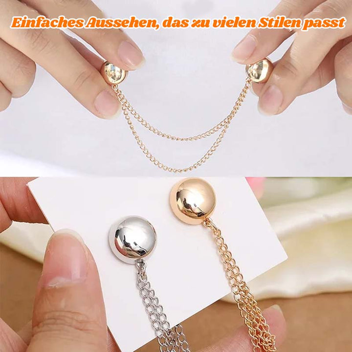 Luvikno | MagCloth Magnetiske Klesklipp | Rynkefri & Stoffvennlig | For Klær, Skjerf & Tilbehør | Perfekt for Garderobe & Reiser