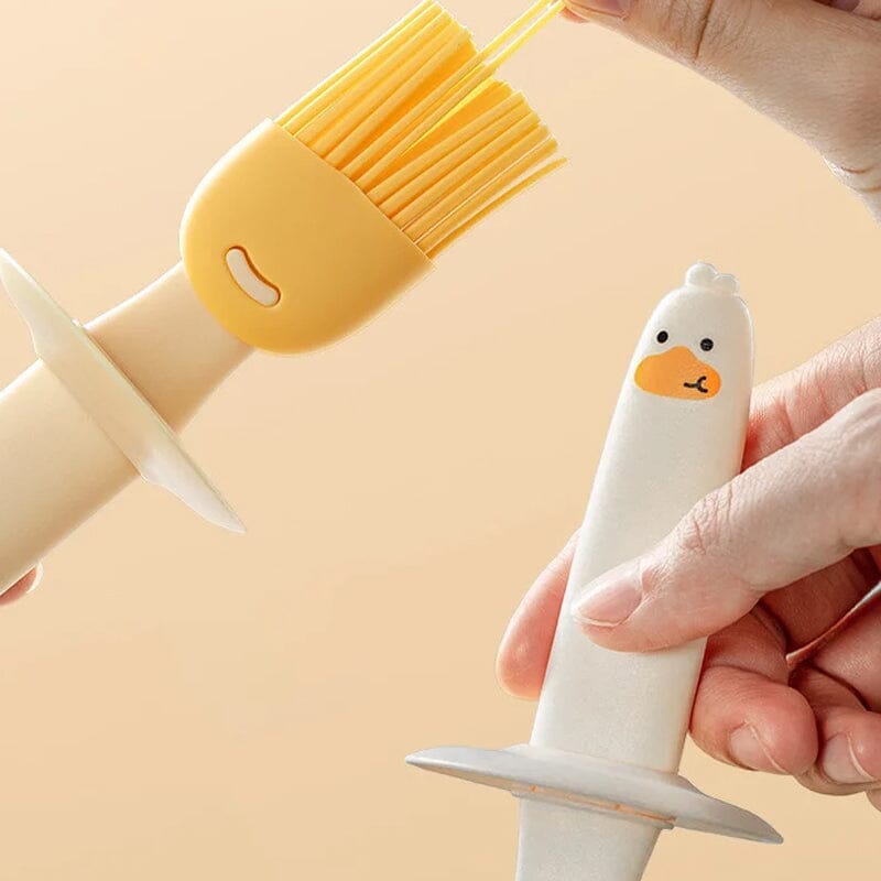 Oljedispenser med pensel for BBQ | Luvikno