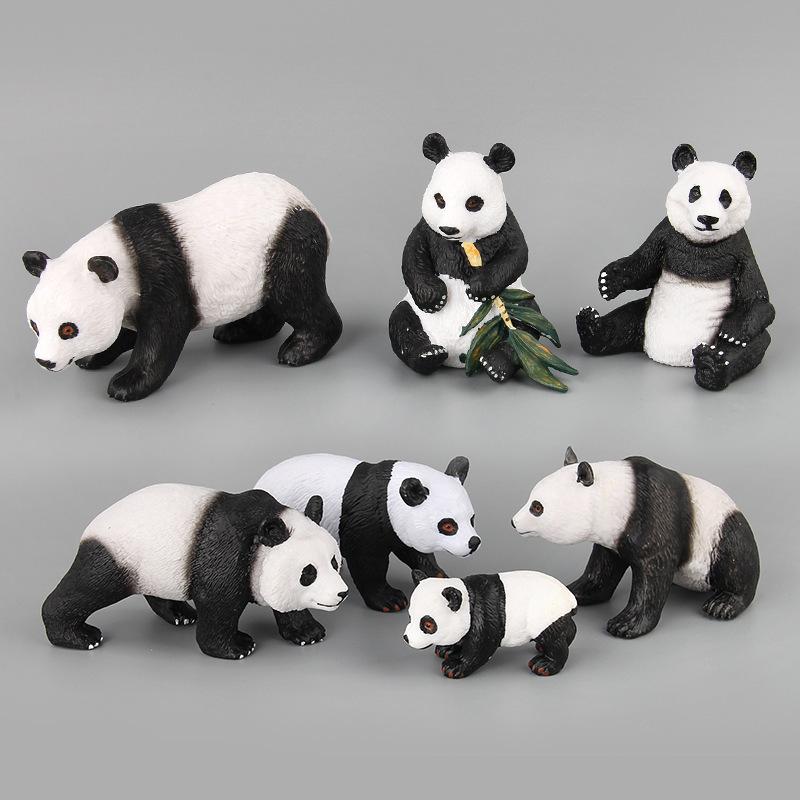 Simulert Panda Dekorativt Leketøy | Luvikno
