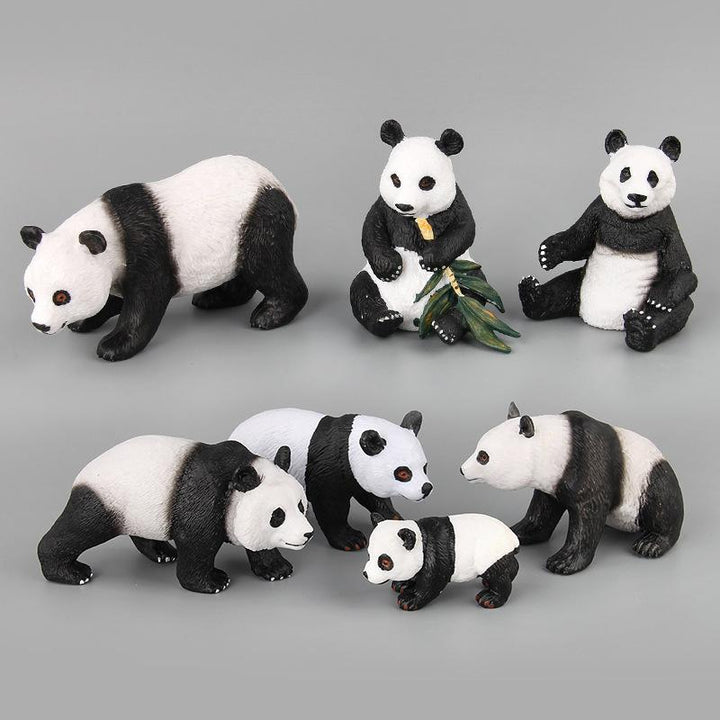 Simulert Panda Dekorativt Leketøy | Luvikno