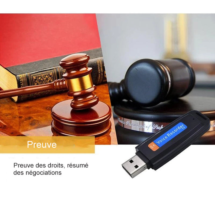 Mini USB Diktafone | Luvikno