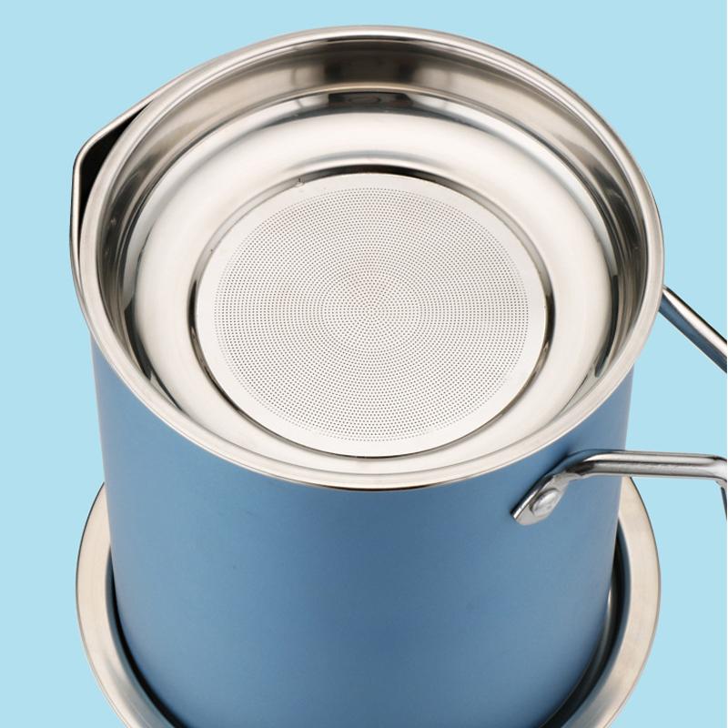 Rustfritt Stål Olje Sil Lagringsboks | Luvikno