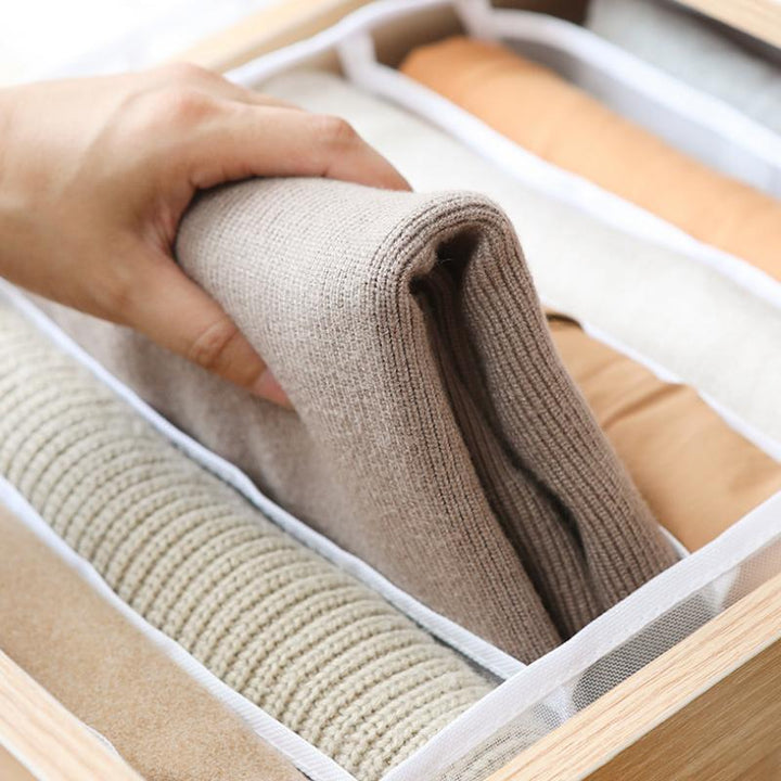 7 Gitter Garderobe Klær Nettverks Skille Organizer | Luvikno