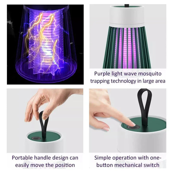Elektrisk mygglampe Elektrisk insektlampe Elektrisk ultrafiolett mygglampe Luvikno