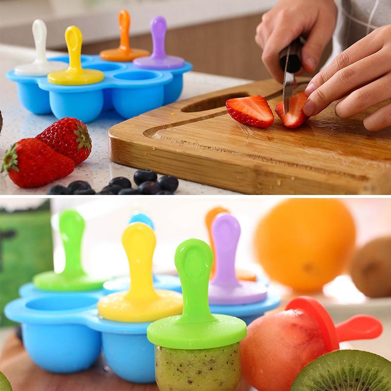 Mini silikon iskrem mold sett | Luvikno