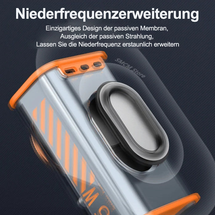 Transparent trådløs Mecha Bluetooth-høyttaler | Luvikno