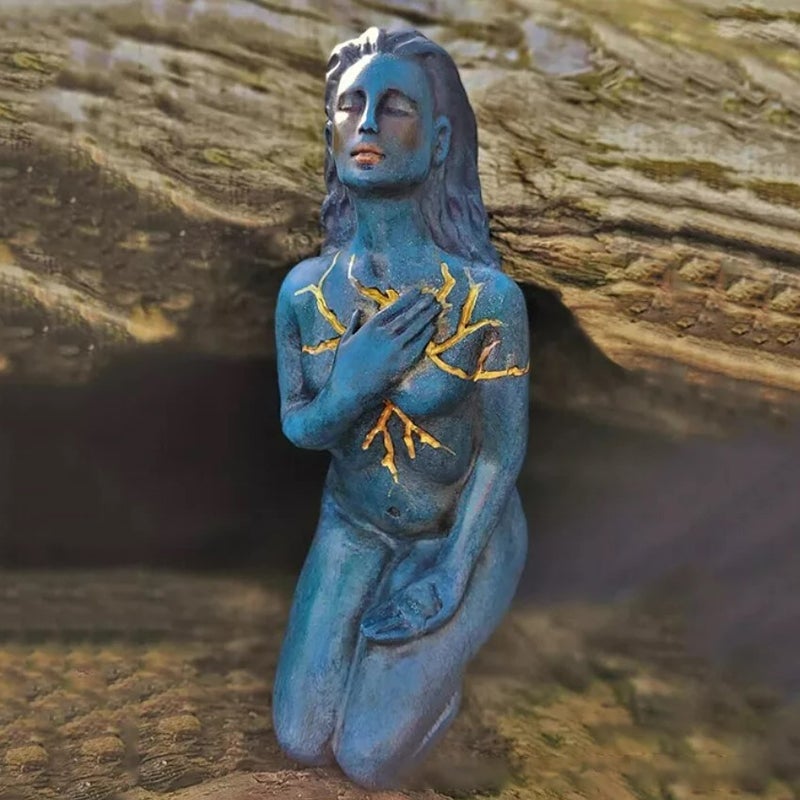 Resin figur "Gudsinnen for helbredelse" | Luvikno