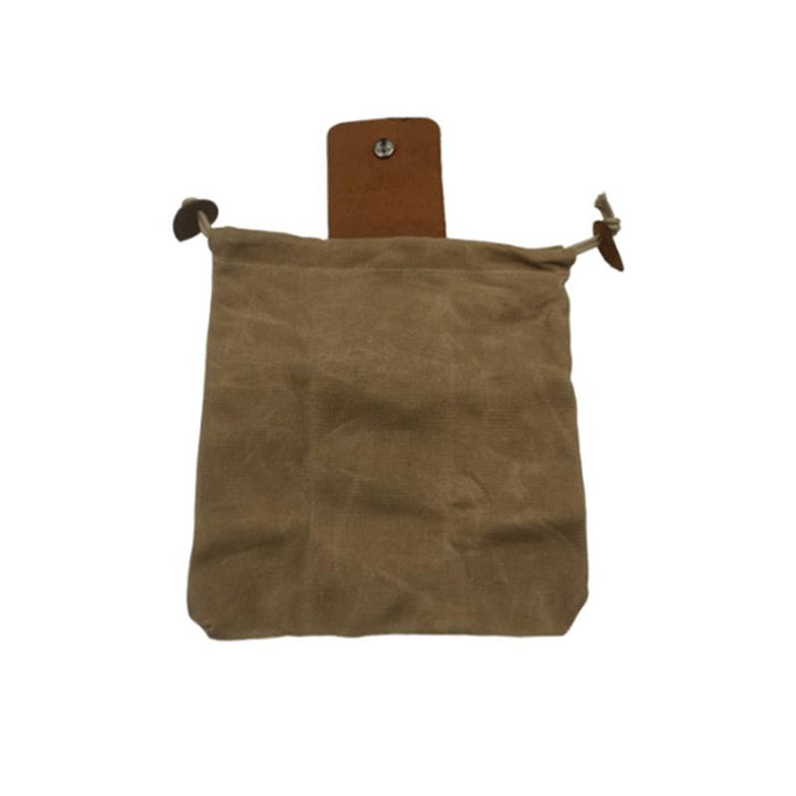 Dimoohome™ Lærrete og kanvas bushcraft bag | Luvikno