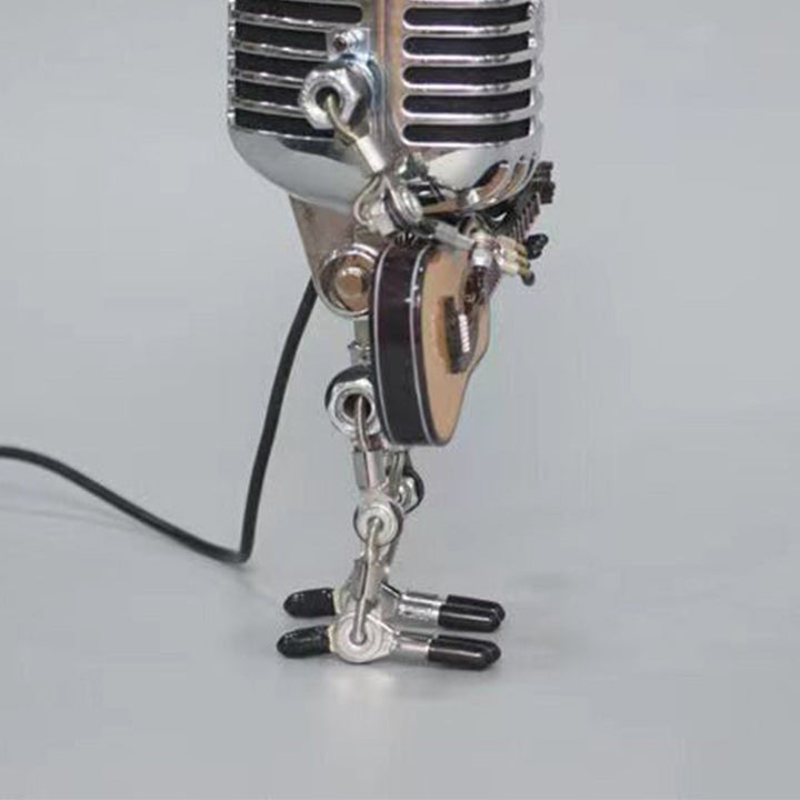Luvikno | Retro Mikrofon Robot