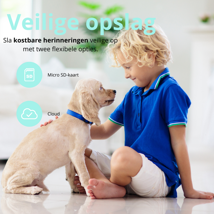 Luvikno | Premiumpets Smart Kamera - Hold Kontakt med Kjæledyret Ditt