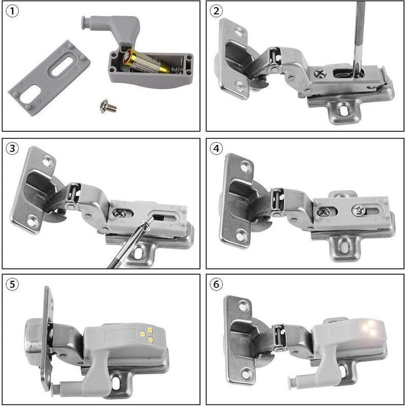 Smart Sensor Wardrobe LED Light (10 BITER) Luvikno