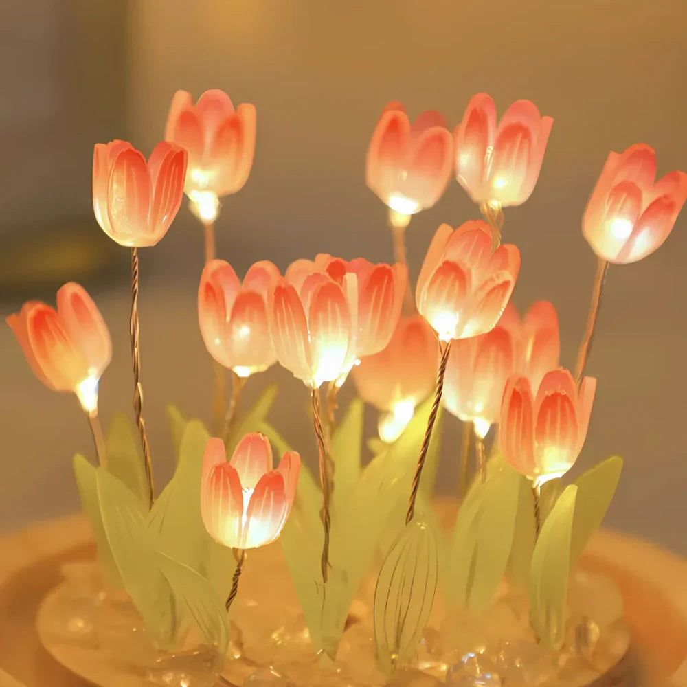 Glass Dome Tulip Light | Luvikno