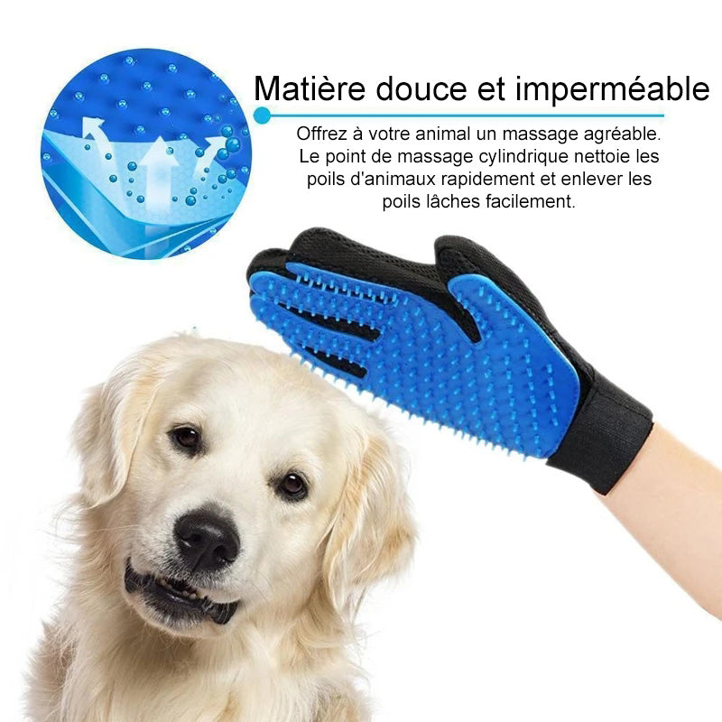 Pet Cleaning Gloves | Luvikno