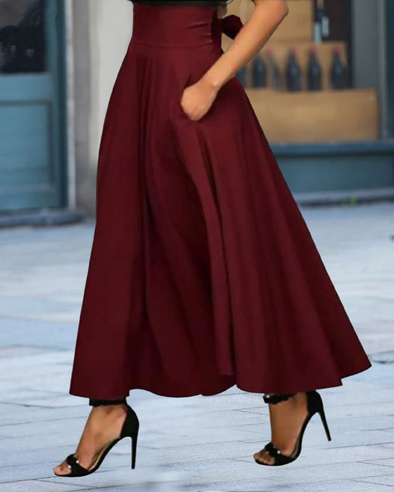 Luvik | Tyylikäs Elegantti Maxi Hame