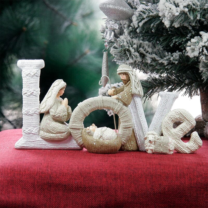 Handcrafts Families Nativitetsstatue | Luvikno