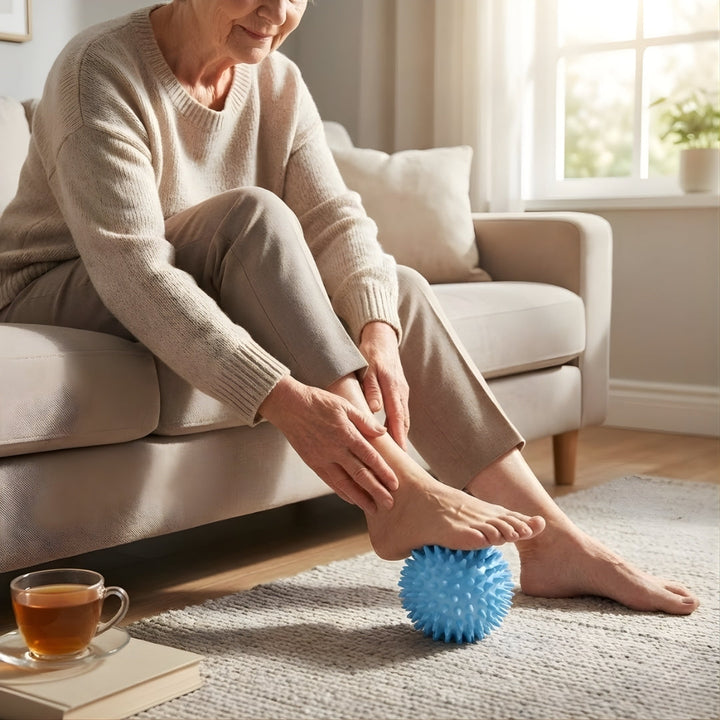 Plantar Fasciitis Lette – Piggete Dype Gevvs – Øker Sirkulasjon – Lindrer Hæl- og Bue Smerter Etter Lange Dager Luvikno