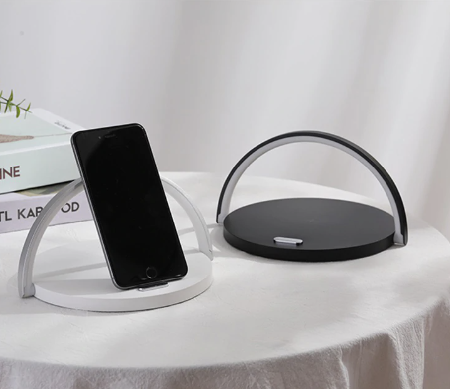 Bowlight Design™ - Stilig 3-i-1 Nattlys med Qi-lader Luvikno