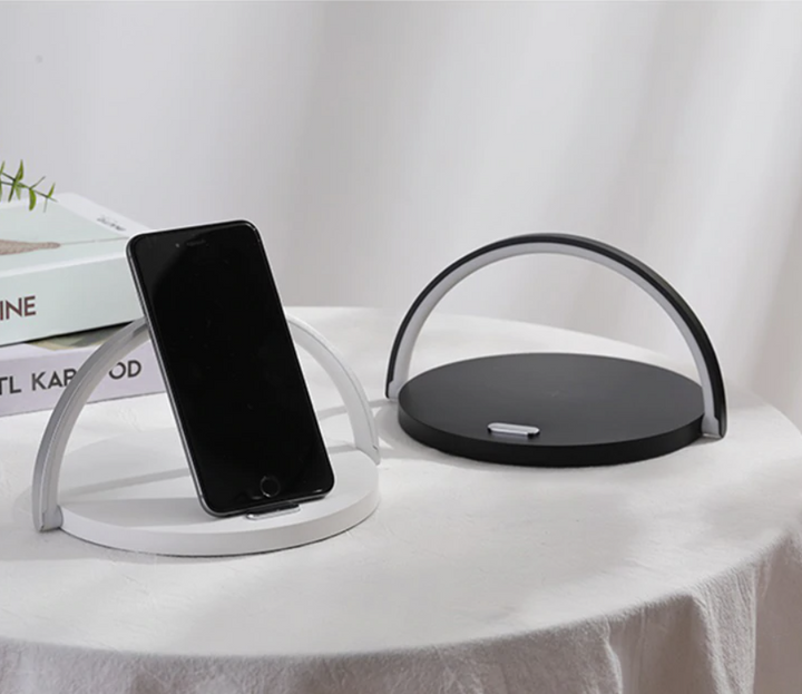 Bowlight Design™ - Stilig 3-i-1 Nattlys med Qi-lader Luvikno