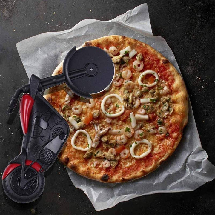 Unik motorsykkeldesign pizzaskærer | Luvikno