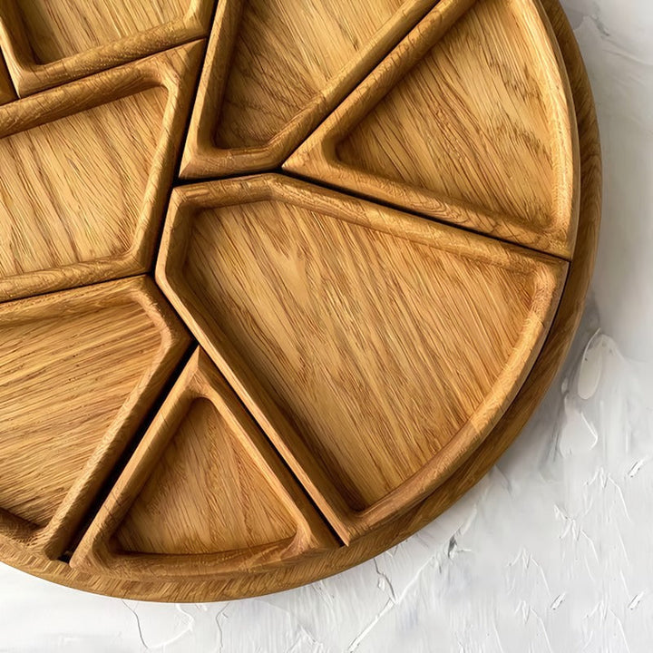 Luvikno | Puslespillbrett - Tre med avtakbare skillevegger