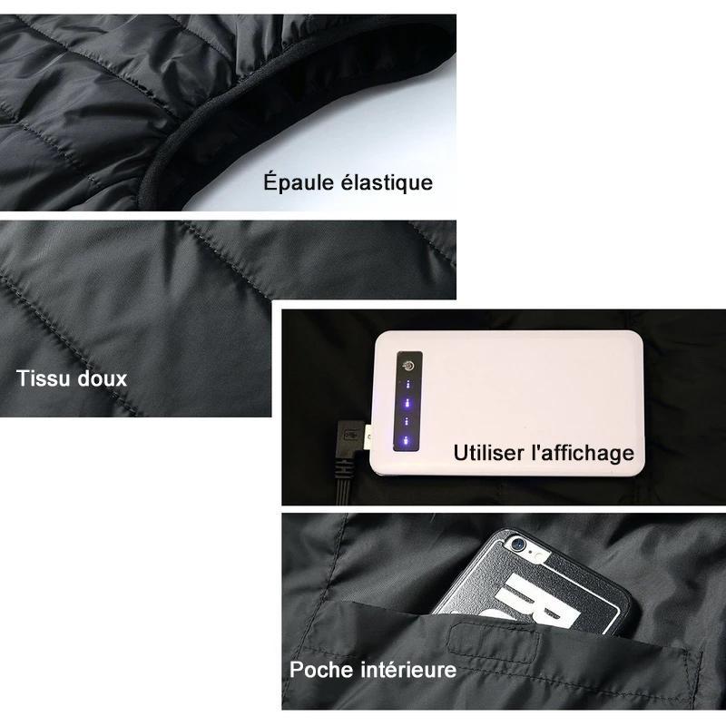 Men's heated vest insulated | luvikno