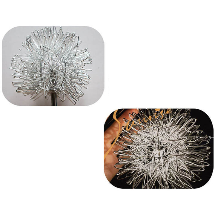 Solar Dandelion Aluminiumtråd Globe Lys LED Utendørs Vanntett Luminøs Hageinnsetting Bakkelys Landskapslys | Luvikno
