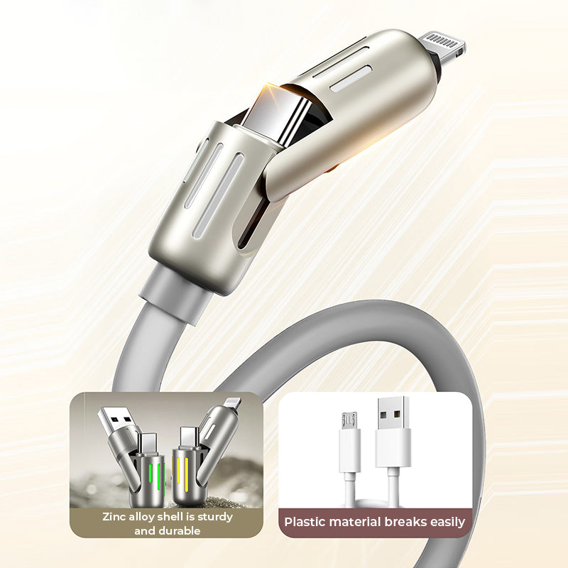 240W 4-i-1 USB C Kabel | Luvikno