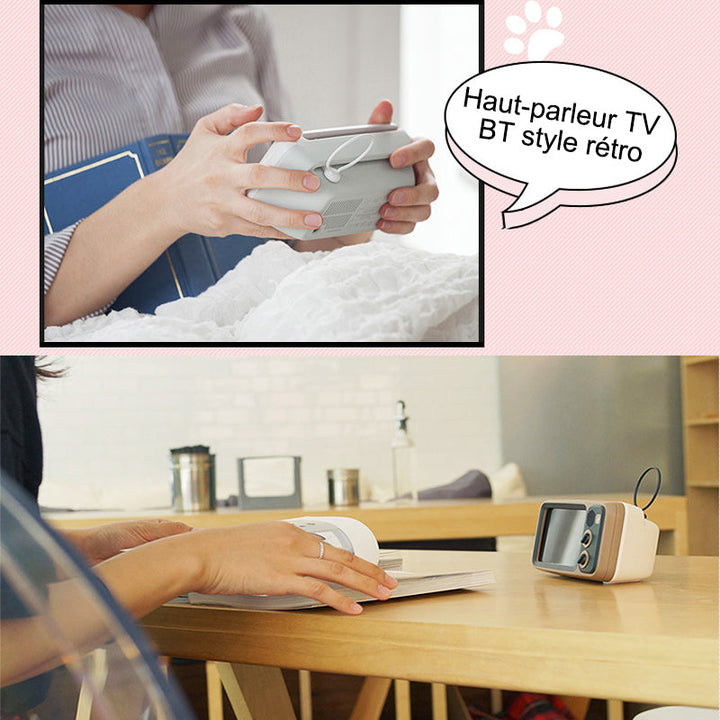 Mobil Høyttaler Retro TV Bluetooth | luvikno