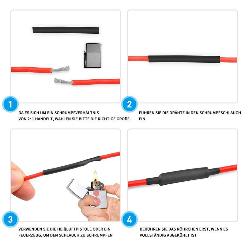 Miljøvennlig Shrink Tube Kit | Luvikno