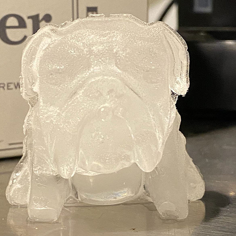 Luvikno | Kreativ Bulldog Isform laget av Silikon