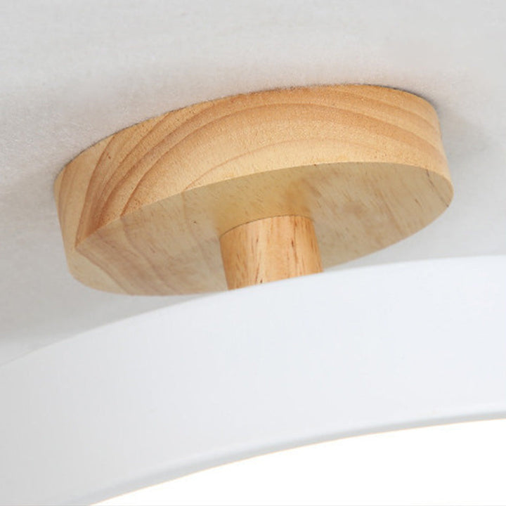 LED Taklampe Tre Flush Montering Fixture Luvikno