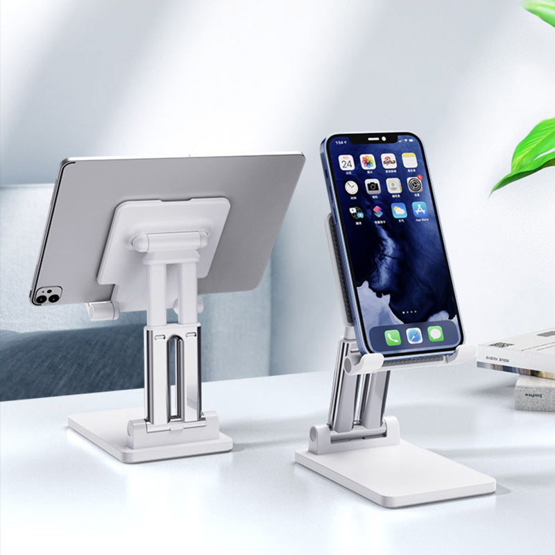 Luvikno | Justerbar Ergonomisk Sammenleggbar Tablet/Telefon Stativ