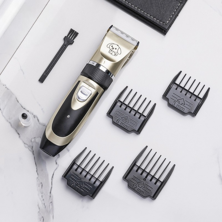 Silent Coat Trimmer sett for hunder Luvikno