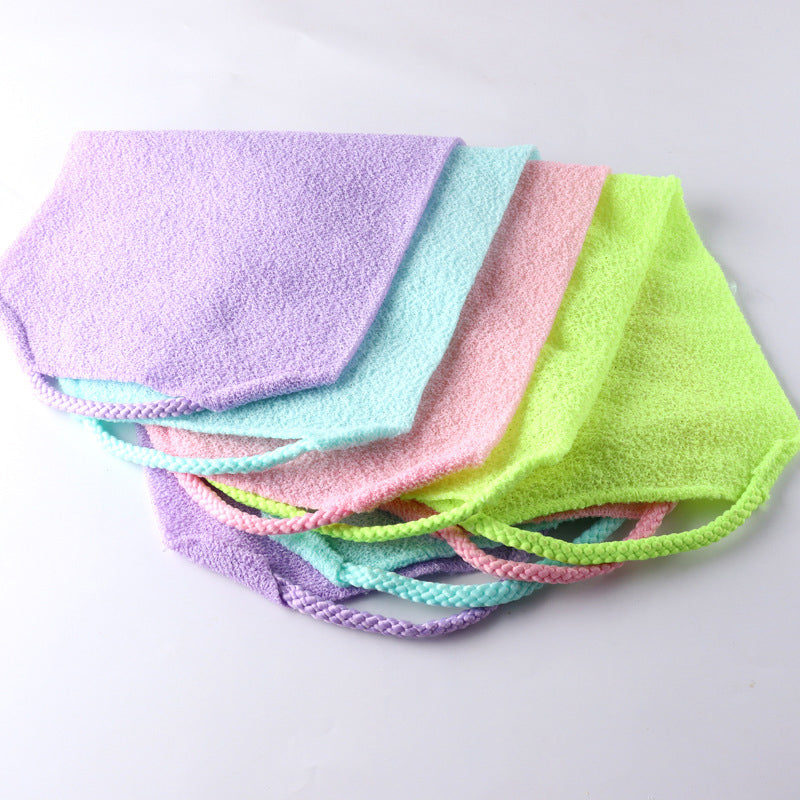 Stretchable Back Rub Badekar Håndkle | Luvikno