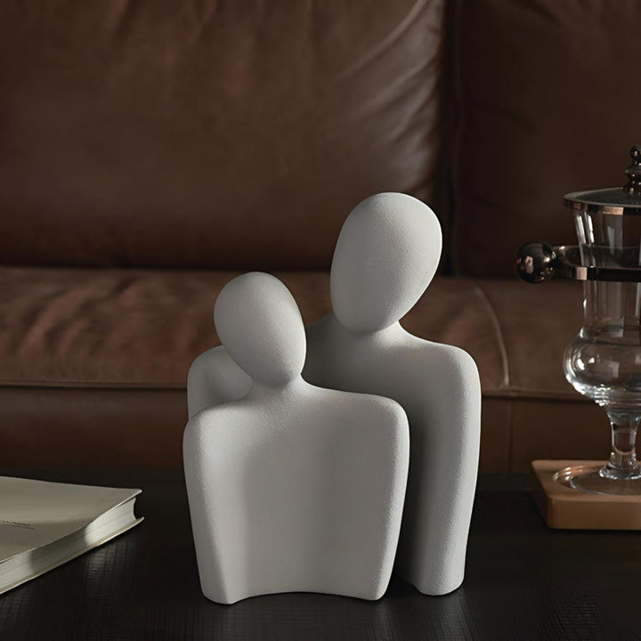 Couple Ceramic Love Figurine | Luvikno