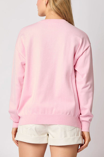 Luvik | Joulusotilas Kimaltava Muoti Rento Sweatshirt