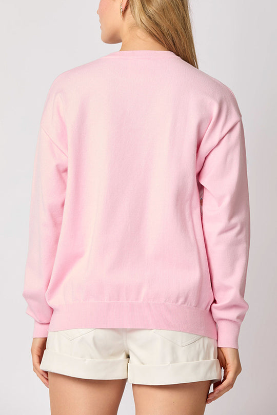 Luvik | JuleSoldat Glitrende Mote Løs Sweatshirt