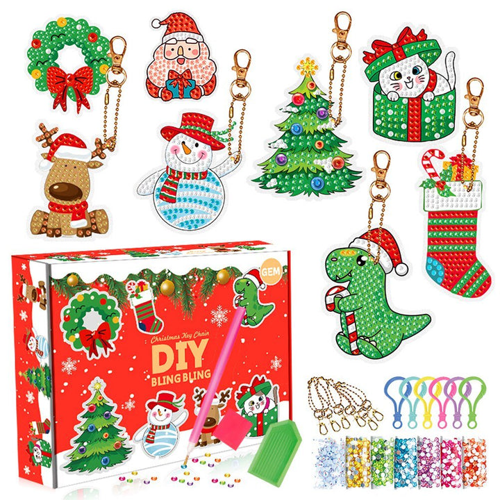Luvikno | 5D Jul DIY Diamantmalingssett